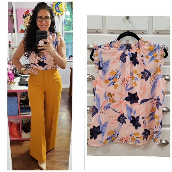 J. Crew Tops - J. Crew Floral Blouse